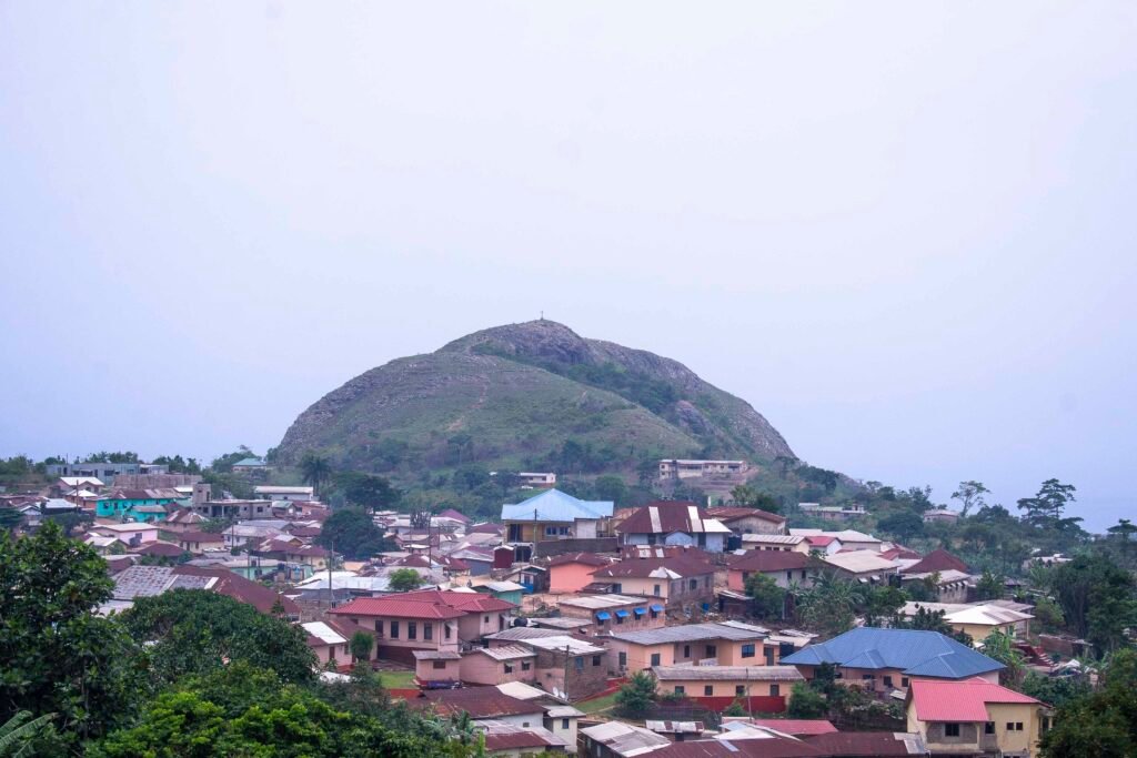 Amedzofe Village and Mount Gemi