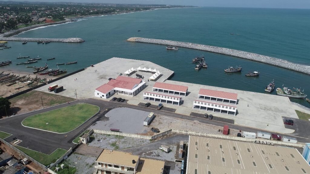 Elmina Fishing Harbour & Lagoon